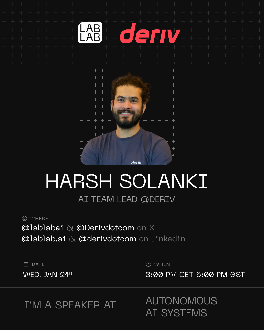 Speaker: Autonomous AI Systems